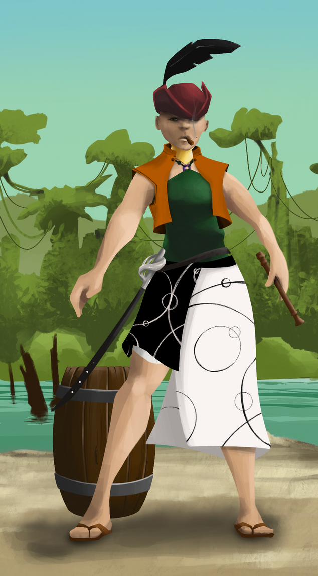 AlgoSeas Pirate #27684 NFT on Algorand