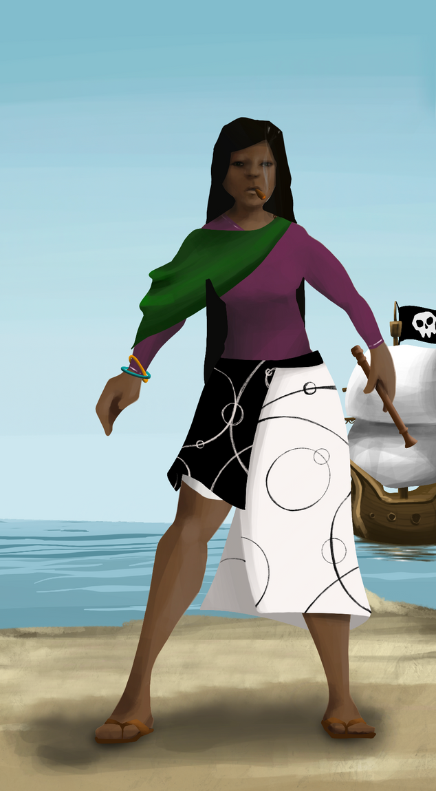 AlgoSeas Pirate #27689 NFT on Algorand