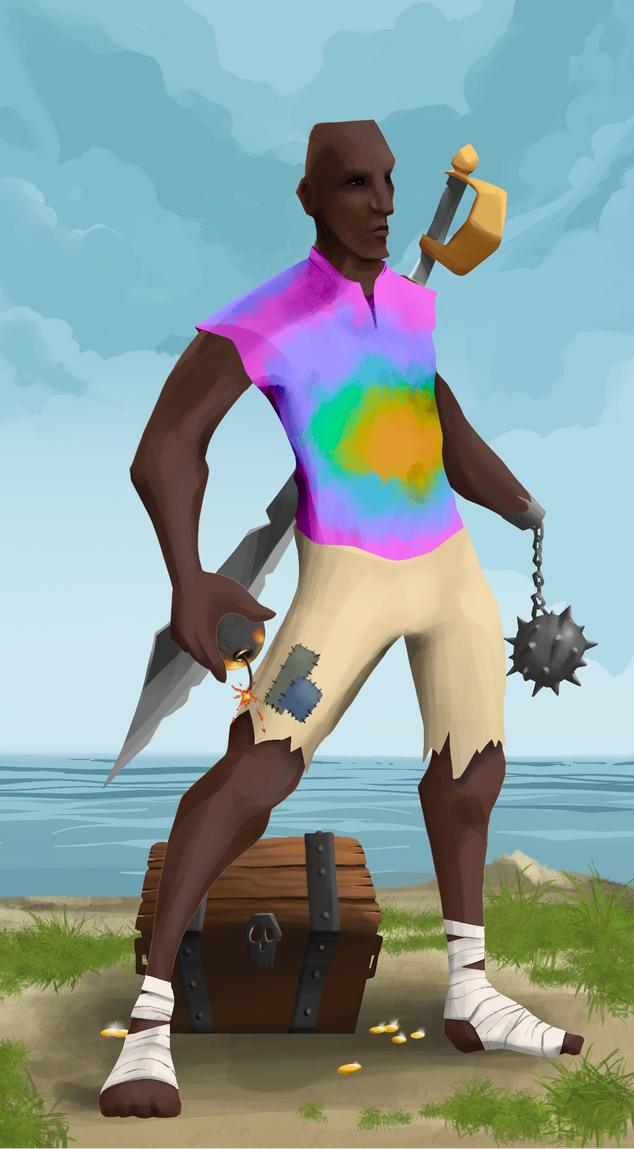 AlgoSeas Pirate #27691 NFT on Algorand