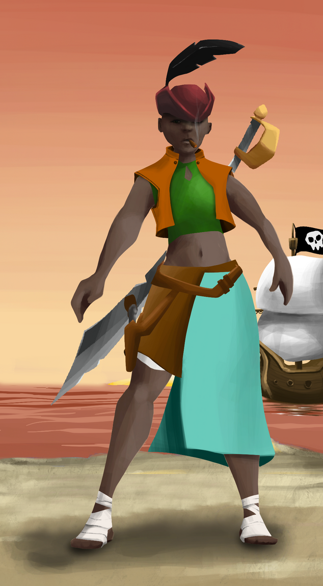 AlgoSeas Pirate #27692 NFT on Algorand