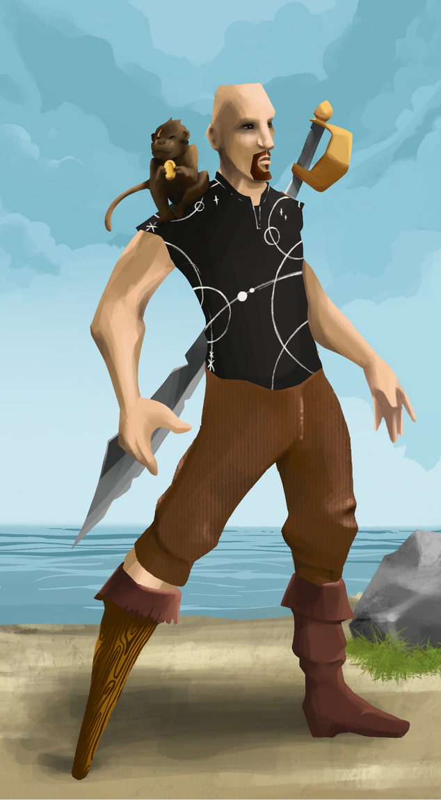 AlgoSeas Pirate #27694 NFT on Algorand