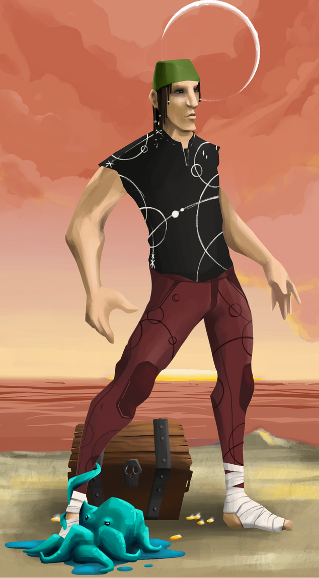 AlgoSeas Pirate #27708 NFT on Algorand