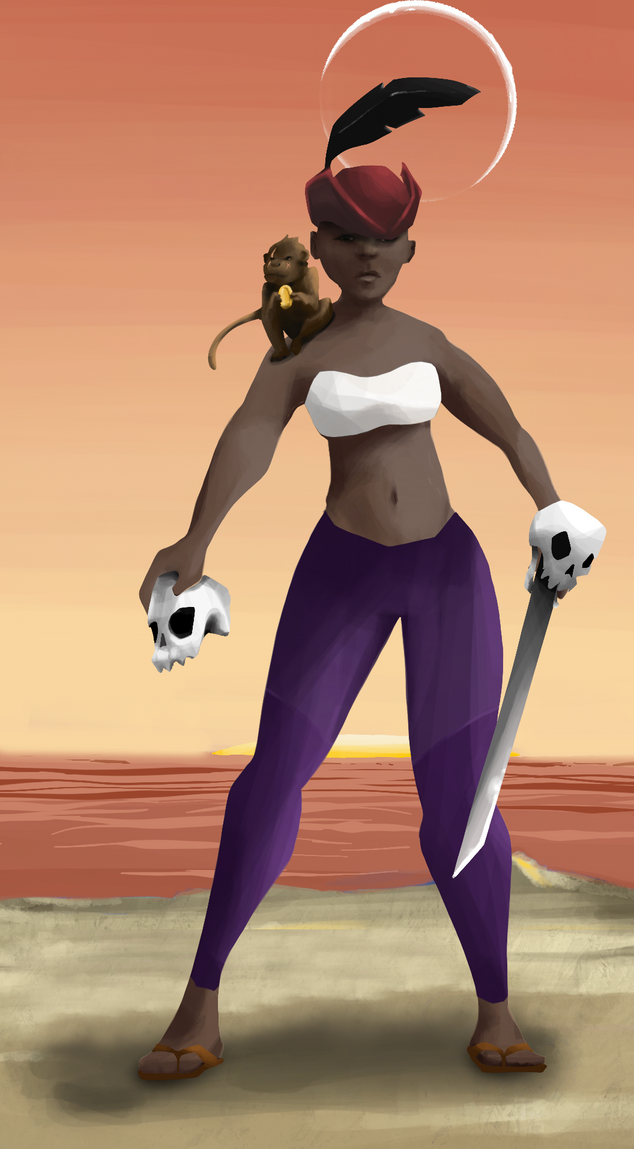 AlgoSeas Pirate #27709 NFT on Algorand