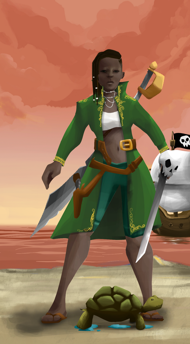 AlgoSeas Pirate #27717 NFT on Algorand