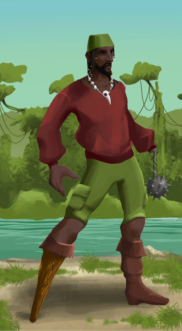 AlgoSeas Pirate #27718 NFT on Algorand