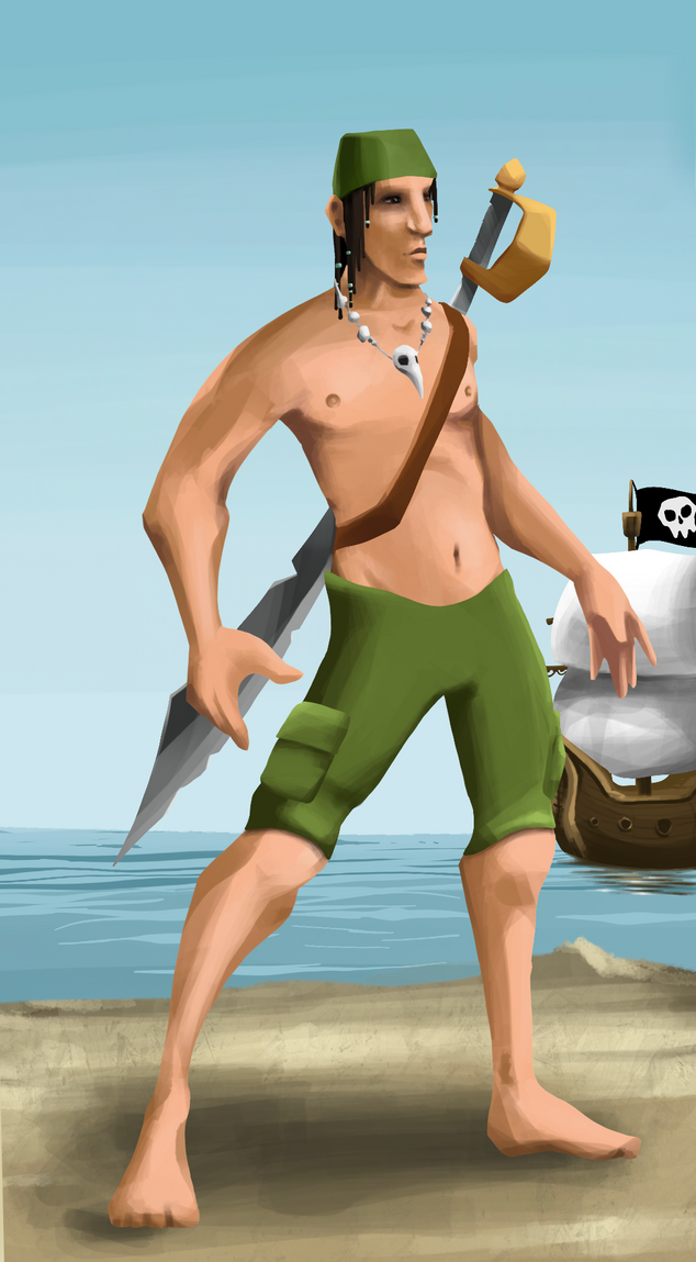 AlgoSeas Pirate #27724 NFT on Algorand