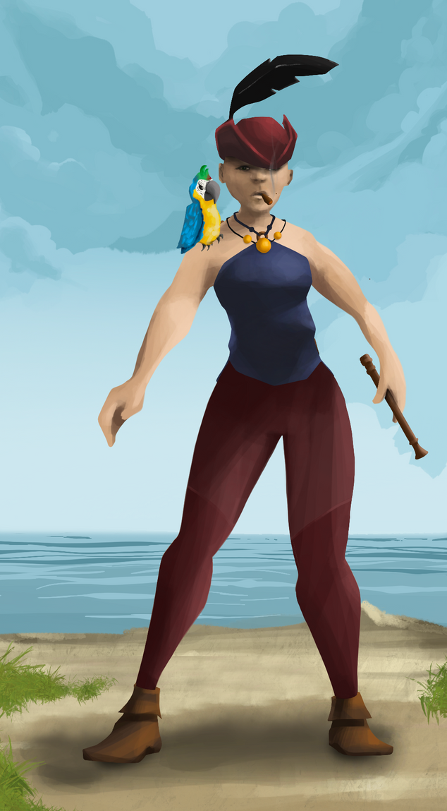 AlgoSeas Pirate #27735 NFT on Algorand