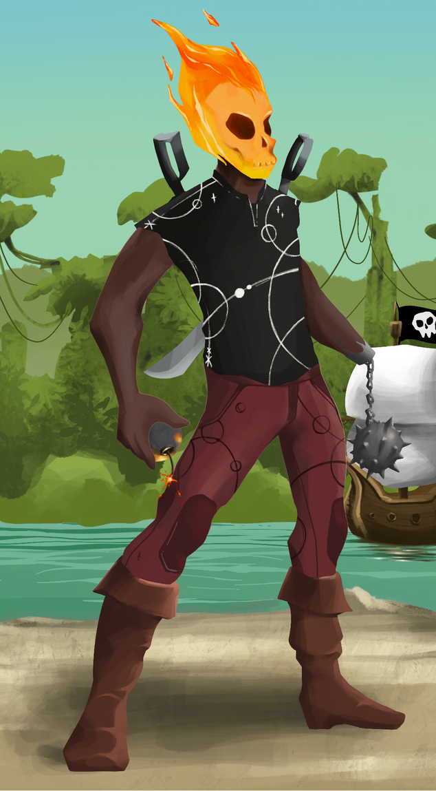 AlgoSeas Pirate #2774 NFT on Algorand