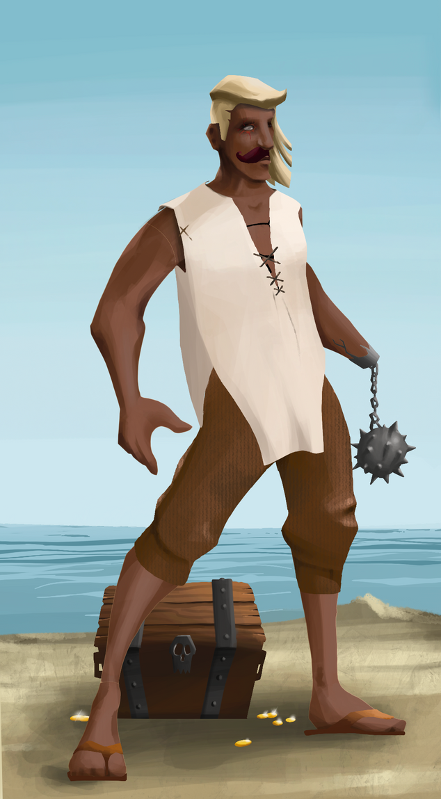 AlgoSeas Pirate #27750 NFT on Algorand