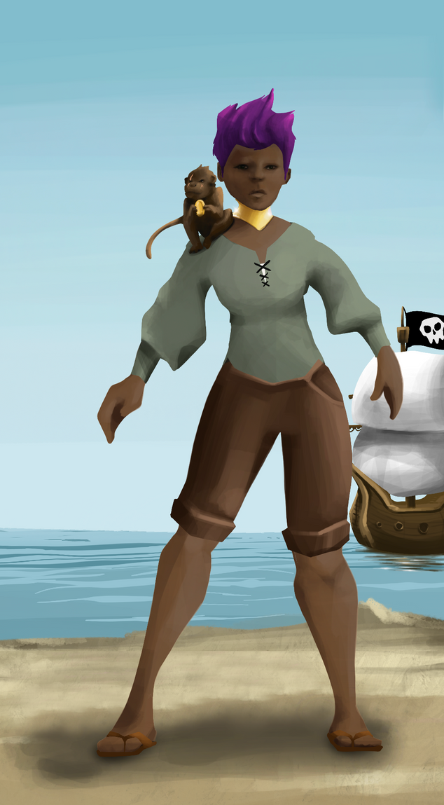 AlgoSeas Pirate #27770 NFT on Algorand