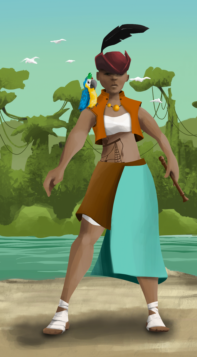 AlgoSeas Pirate #27775 NFT on Algorand