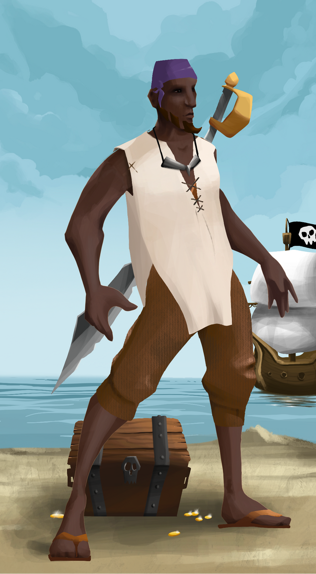 AlgoSeas Pirate #27788 NFT on Algorand