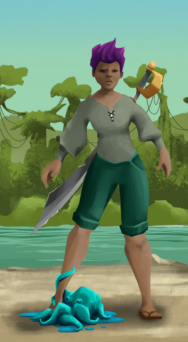 AlgoSeas Pirate #27792 NFT on Algorand