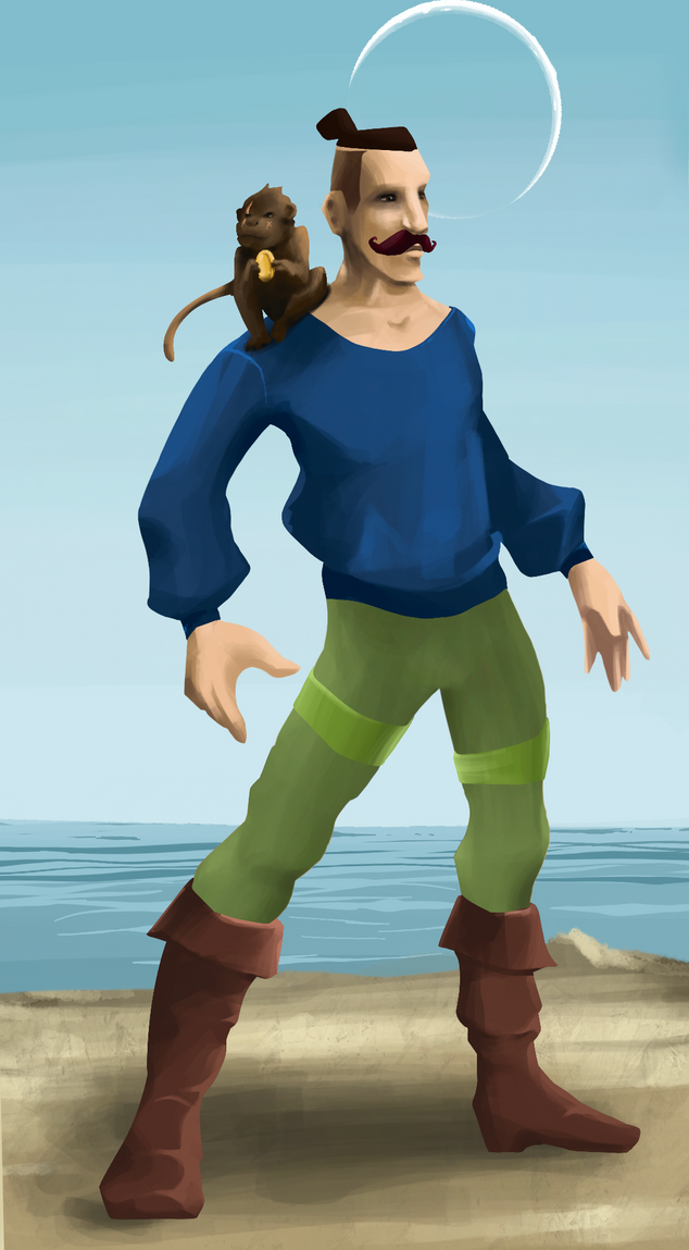 AlgoSeas Pirate #27813 NFT on Algorand