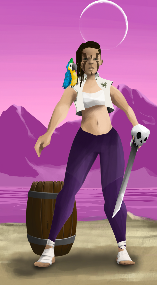 AlgoSeas Pirate #27854 NFT on Algorand