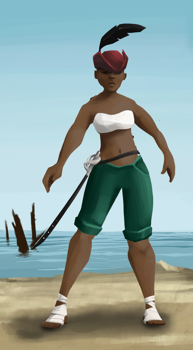 AlgoSeas Pirate #27873 NFT on Algorand