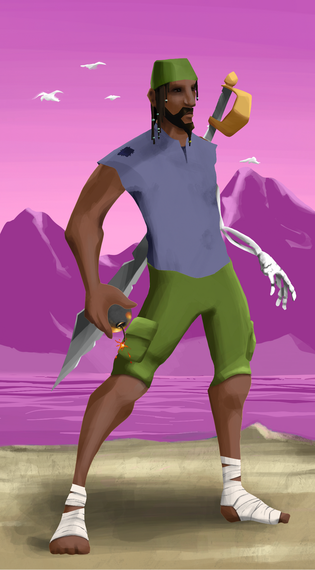 AlgoSeas Pirate #27874 NFT on Algorand