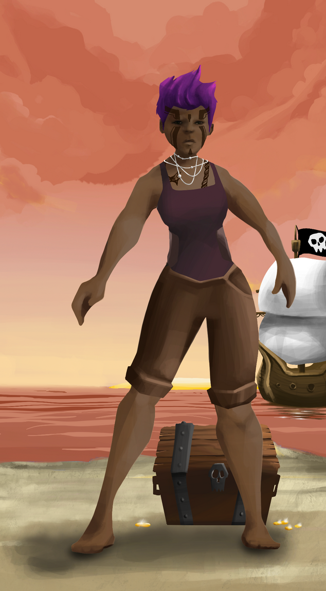 AlgoSeas Pirate #27879 NFT on Algorand