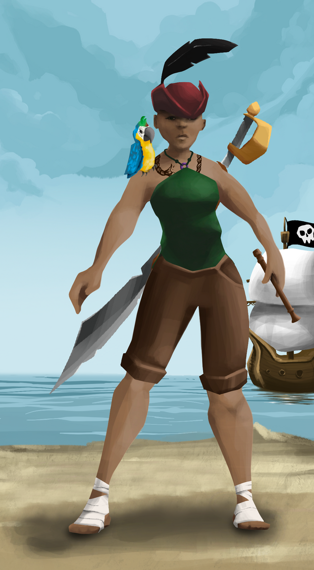 AlgoSeas Pirate #27961 NFT on Algorand