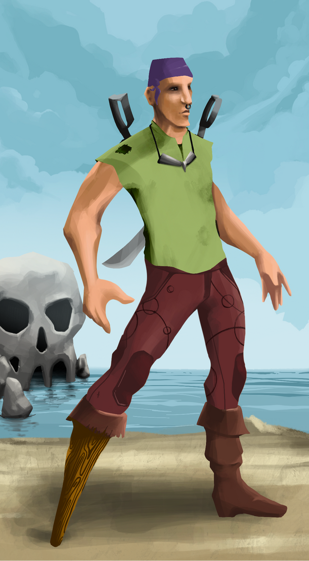 AlgoSeas Pirate #27965 NFT on Algorand