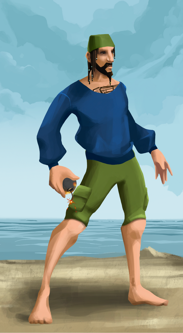 AlgoSeas Pirate #27973 NFT on Algorand