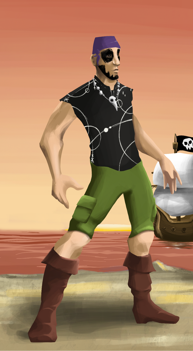 AlgoSeas Pirate #27992 NFT on Algorand