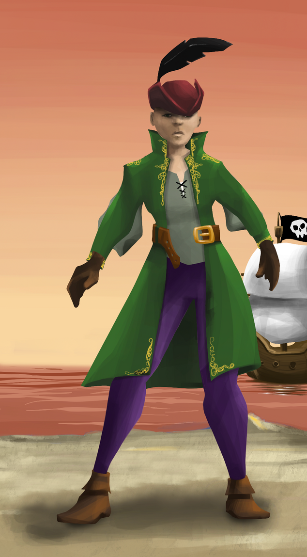 AlgoSeas Pirate #28009 NFT on Algorand