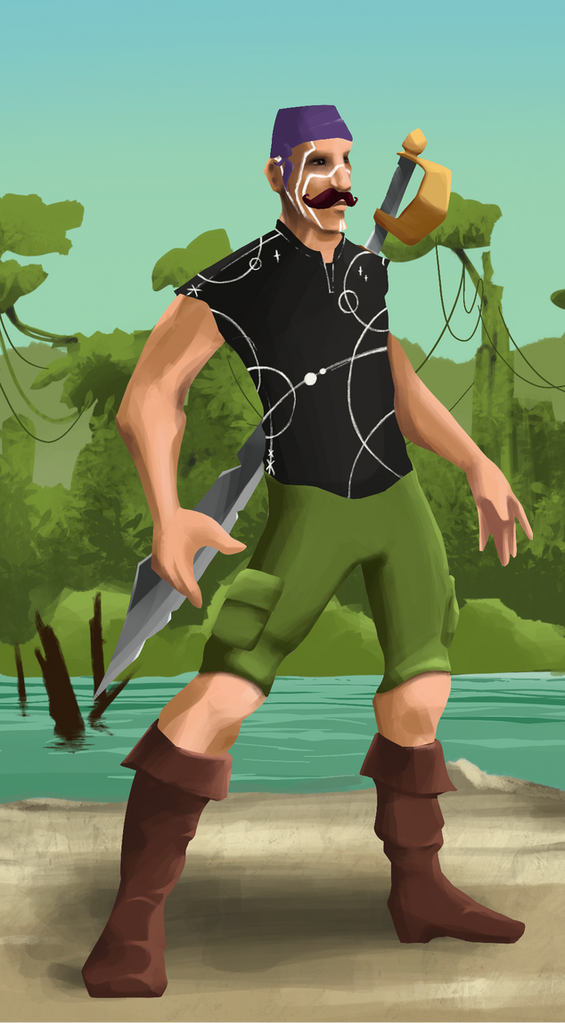 AlgoSeas Pirate #28014 NFT on Algorand