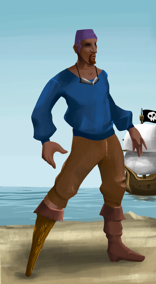 AlgoSeas Pirate #28016 NFT on Algorand