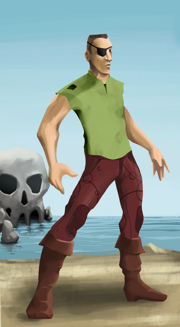 AlgoSeas Pirate #28025 NFT on Algorand