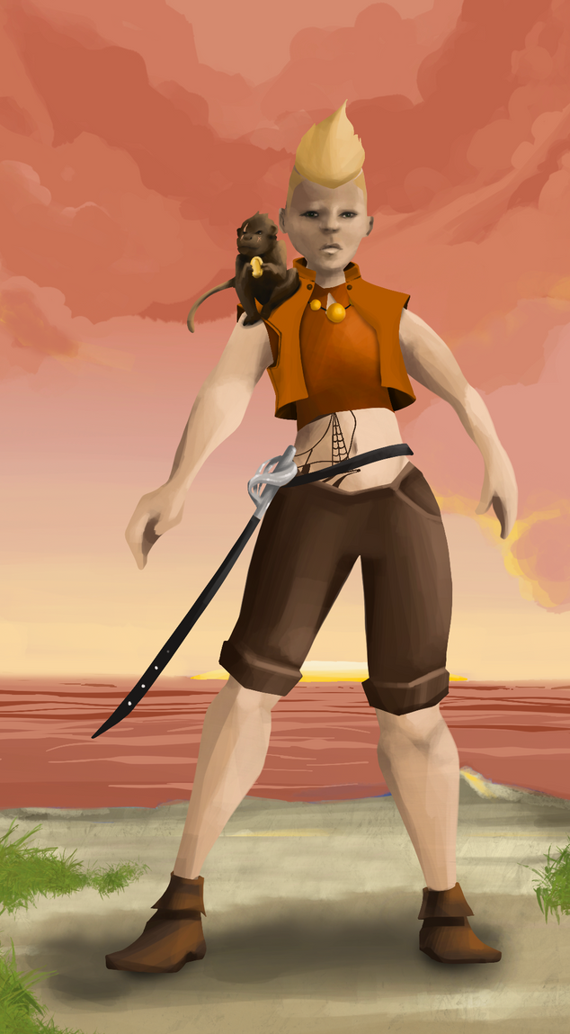 AlgoSeas Pirate #28027 NFT on Algorand