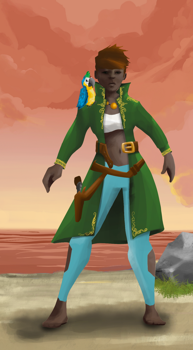 AlgoSeas Pirate #28031 NFT on Algorand