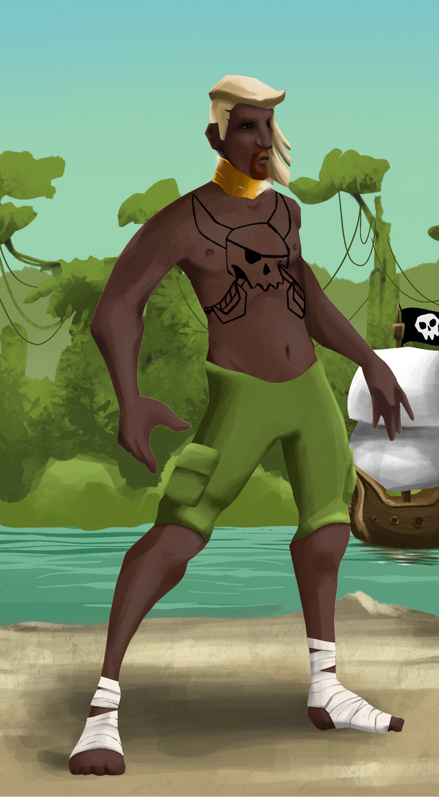 AlgoSeas Pirate #28035 NFT on Algorand