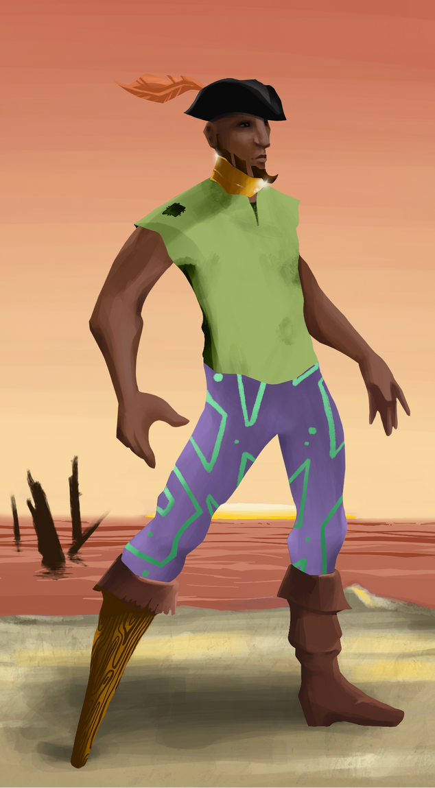 AlgoSeas Pirate #28046 NFT on Algorand