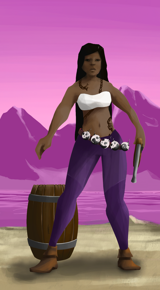 AlgoSeas Pirate #28049 NFT on Algorand