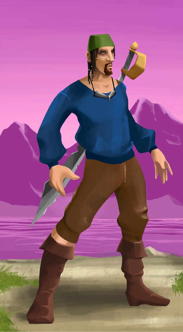 AlgoSeas Pirate #28053 NFT on Algorand