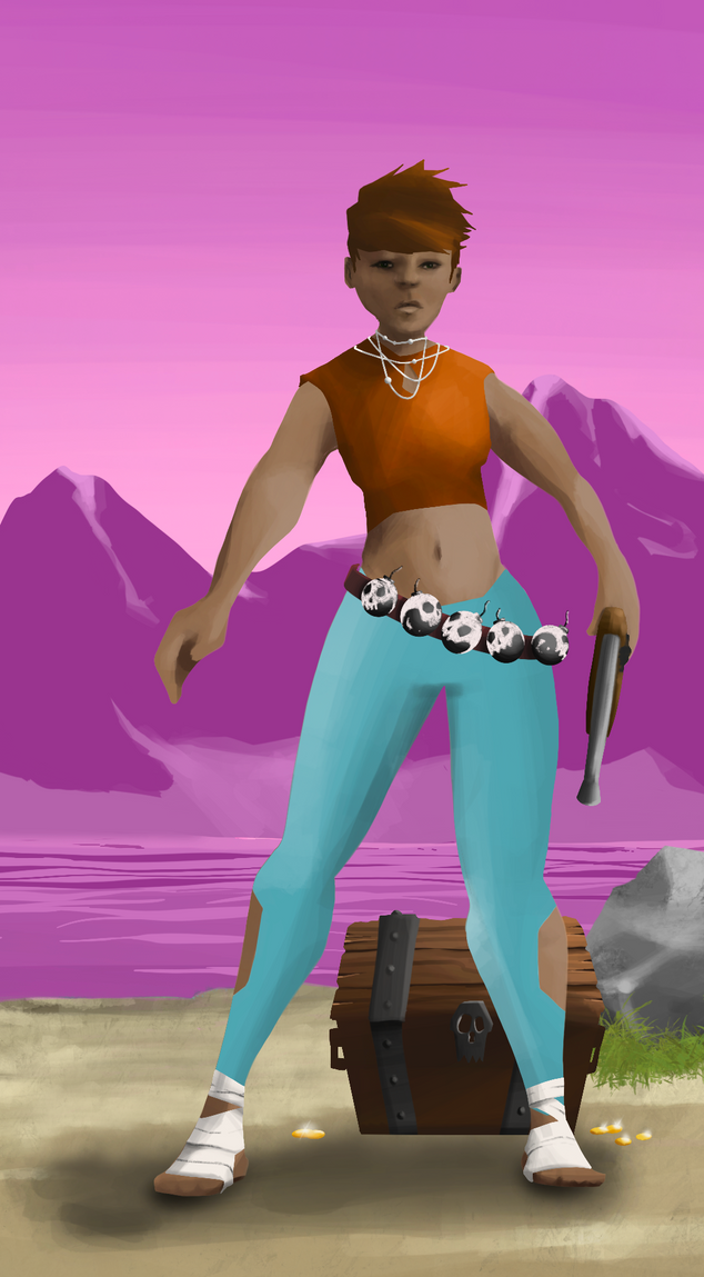 AlgoSeas Pirate #28065 NFT on Algorand