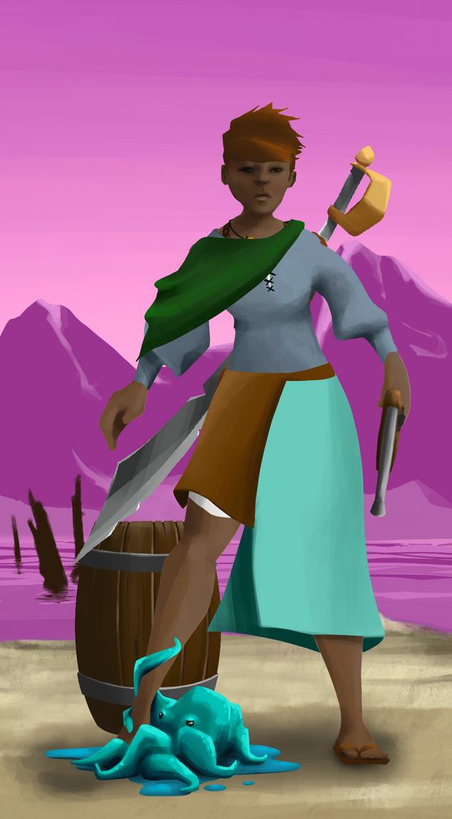 AlgoSeas Pirate #28068 NFT on Algorand