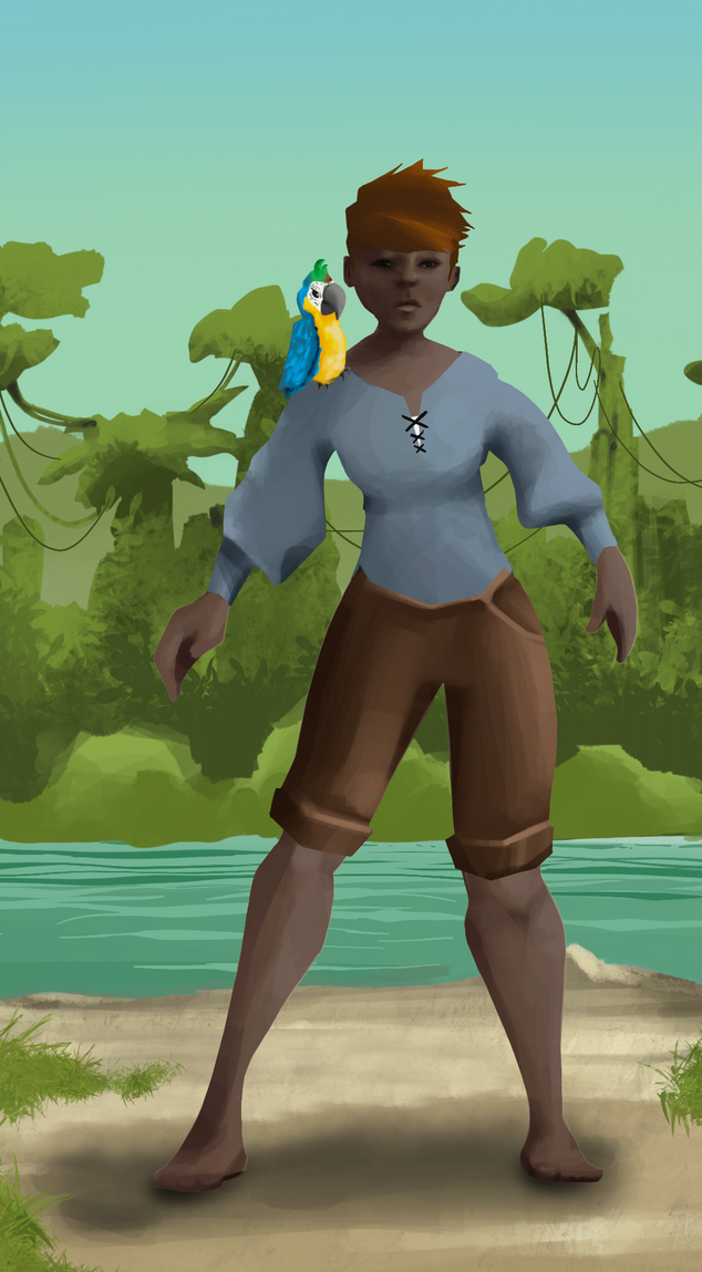 AlgoSeas Pirate #28088 NFT on Algorand