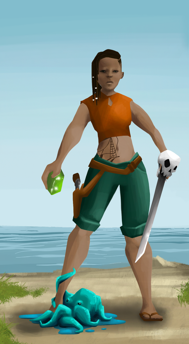 AlgoSeas Pirate #28092 NFT on Algorand