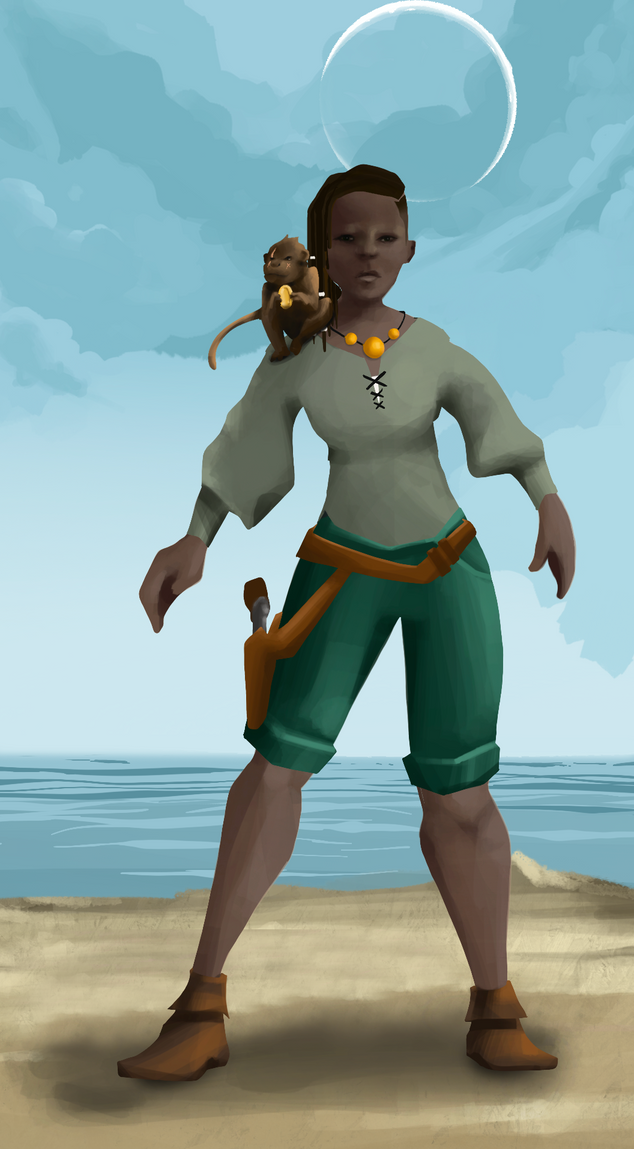 AlgoSeas Pirate #28102 NFT on Algorand