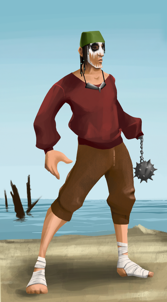 AlgoSeas Pirate #28105 NFT on Algorand