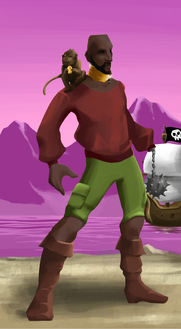 AlgoSeas Pirate #28119 NFT on Algorand