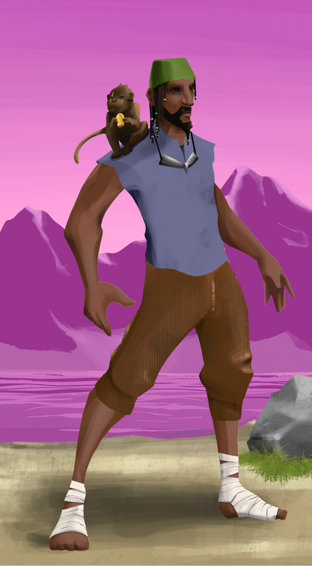 AlgoSeas Pirate #28121 NFT on Algorand