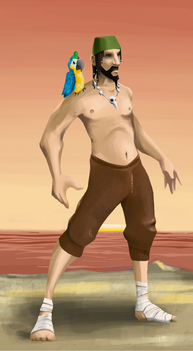 AlgoSeas Pirate #28126 NFT on Algorand