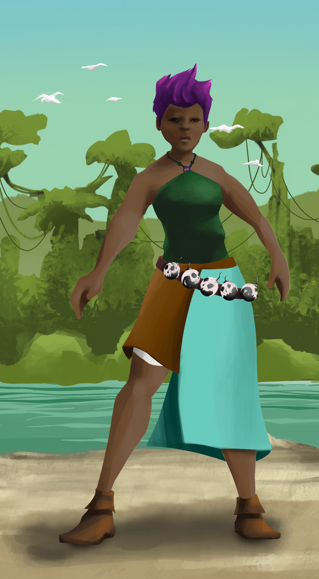 AlgoSeas Pirate #28128 NFT on Algorand