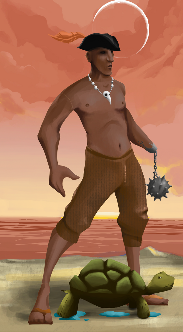 AlgoSeas Pirate #28144 NFT on Algorand