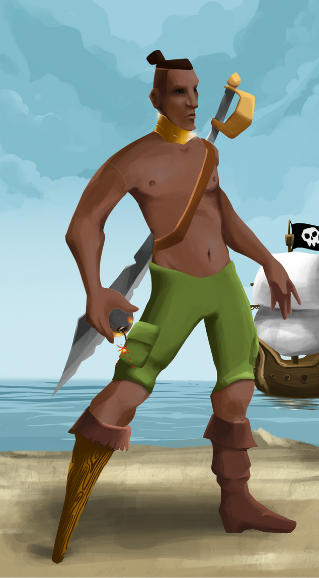 AlgoSeas Pirate #28172 NFT on Algorand