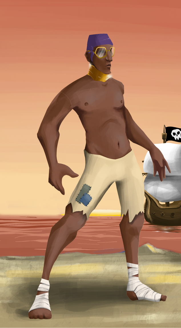 AlgoSeas Pirate #28200 NFT on Algorand