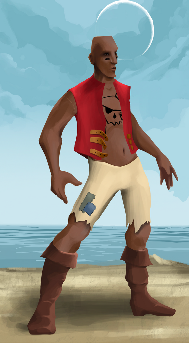 AlgoSeas Pirate #2821 NFT on Algorand